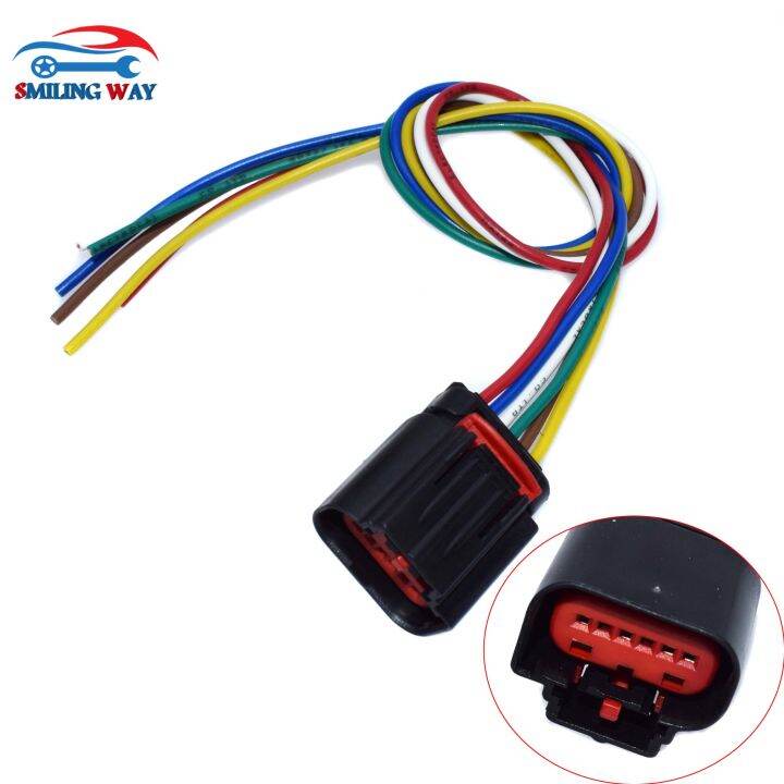 Maf Air Mass Flow Sensor Wiring Connector Wire Harness Pigtail Plug For ...