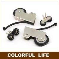 ▩ Wardrobe Sliding door buffers Bearing wheels mute slide below Pulley and Top pulleyEasy installation