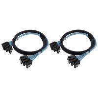 3X SAS Cable Sata Cable High Speed 6Gbps 4 Ports/Set High Quality for Server 0.5 Meter