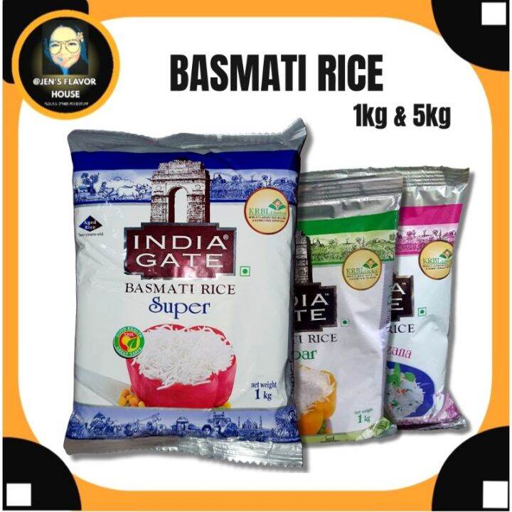 Basmati Rice India Gate 1kg/5kg Lazada PH