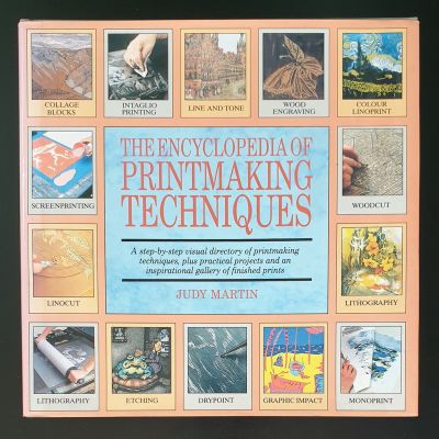 The Encyclopedia of Printmaking Techniques หนังสือภาษาอังกฤษ
