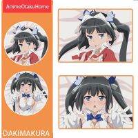 ผิด อะนิเมะ การดูด สาวๆ ใน the คุก ใต้ดิน? ปลอกหมอน Hestia กอดหมอน Otaku Bedding Dakimakura ปลอกหมอน