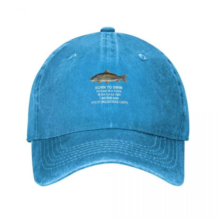 cw-born-to-swim-is-baseball-cap-hat-man-designer-women-39-s-beach-men-39-s