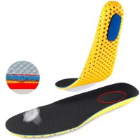 【CW】 Breathable Memory Foam Insoles For Shoes Sole Mesh Deodorant Cushion Running Feet Man Women Orthopedic