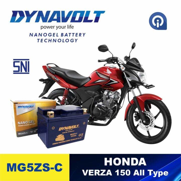 Accu Aki Motor HONDA VERZA ORIGINAL DYNAVOLT | Lazada Indonesia