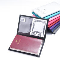 Leather Bag Card Holder Outgoing Passport Bag Frosted Passport Case Multifunctional Passport Case Passport Bag