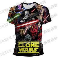 ◐ Star wars tshirt kids Summer Hot Sales Boys Girls 3D Printed T Shirt Kids Summer Short Sleeve Tops Tee Teens Fashion Costume