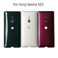 เคส H8416 H9493 H9436สำหรับ Sony Xperia XZ3 H9496หลังฝาหลังปิดโทรศัพท์หลังประตูด้านหลังพร้อมกล้อง