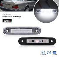 2ชิ้นสำหรับ Mercedes E Class W124 W201 190 W202 C Class Pre Lci Canbus ป้ายป้ายทะเบียน Led ไฟจอดรถอัตโนมัติ