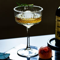 1PCS European Style Carved tail Glass Bar Cups Creative ndy TequilaGlass Vodka DessertCup Martini Champagne Goblet Cup