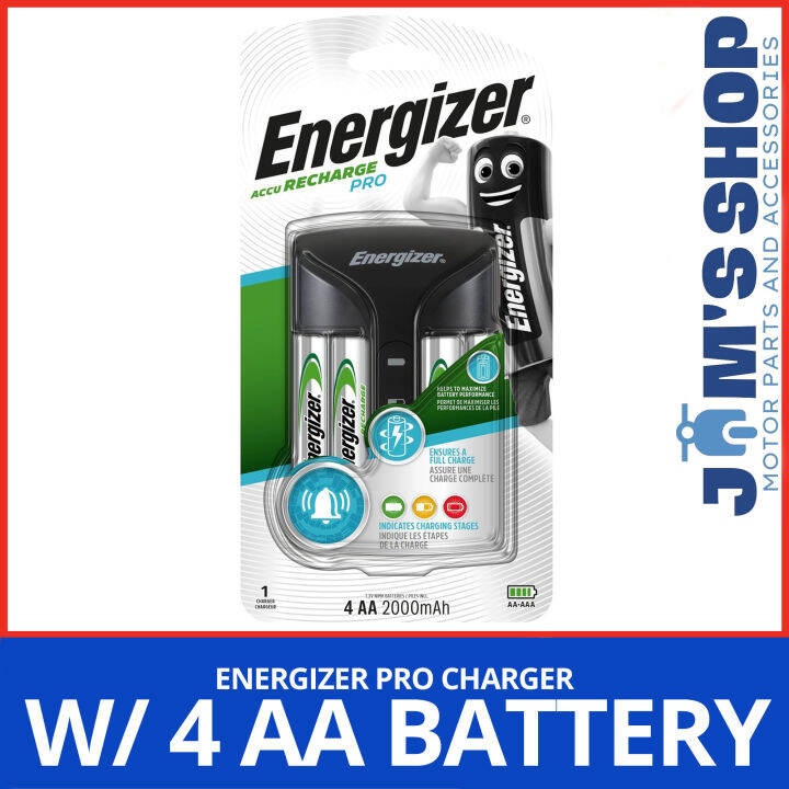 ENERGIZER Pro Charger with 4 AA Battery Lazada PH