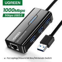 UGREEN USB Ethernet USB3.0 to RJ45 1000Mbps Ethernet Adapter for Laptop Xiaomi Mi Box S Set-top Box USB Lan Network Card USB HUB  USB Network Adapters