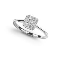 แหวนเพชร Passage of Love Diamond Ring (White Gold)