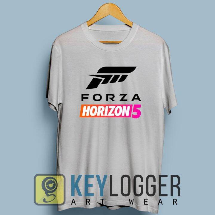 การออกแบบเดิมเสื้อยืด-พิมพ์ลาย-forza-horizon-22th-gamer-สําหรับผู้ชายs-5xl