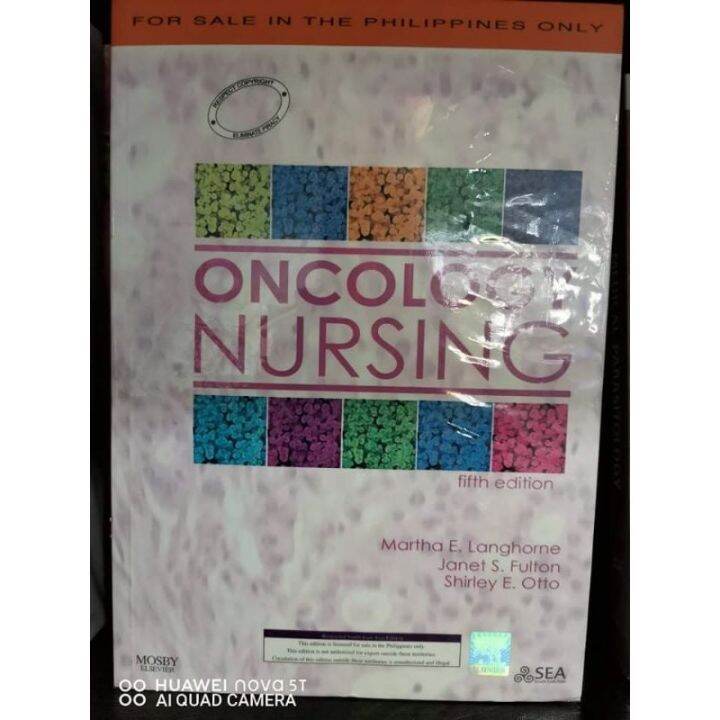 books Oncology Nursing 5th Edition By. Langhome Fulton Otto | Lazada PH