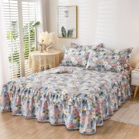 Cotton Bed Skirt Home Luxury Bed Sheet Queen Double Single Mattress Cover Ins Style Bedspread 2022 High Quality No Pillowcase