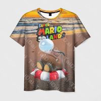 Super Mario Tshirt for  Kids Boys 7desing Short Sleeve Casual Tops