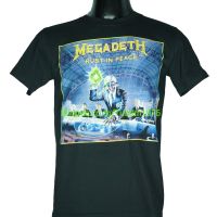 เสื้อวง Megadeth เสื้อยืดแฟชั่นวงดนตรี เสื้อวินเทจ เมกาเดธ MDH573