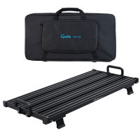 Portable Guitar Effect Pedal Board Pedalboard Aluminum Alloy with Carry Bag