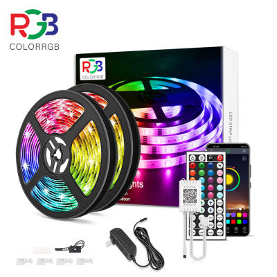 ColorRGB,LED เส้นไฟ RGB,APP Control ไฟ LED เปลี่ยนสีได้ SMD 5050 RGB แถบแสงที่มี RF รีโมทคอนโทรลสำหรับ,,