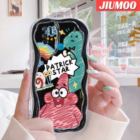 เคส JIUMOO เคส Y50สำหรับ VIVO Y30 Y30i ลายการ์ตูนปลาดาวแพททริกลายเนื้อครีมขอบคลื่นเคสมือถือกันกระแทกแบบใสนิ่มเคสโปร่งใสลายกล้องถ่ายรูปฝาครอบป้องกันซิลิกาเจลที่สร้างสรรค์