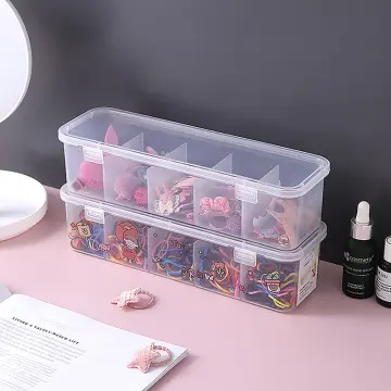 5 Layers Jewelry Organizer Storage Box, FODIENS Rotatable Hair Tie  Container Earrings Holder Organizer for Women, Clear Jewelry Accessory  Storage Tray