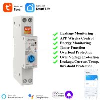 【YD】 Tuya WIFI/Zigbee Multi-function Voltage/Current/Power Real-time Monitoring Relay Circuit