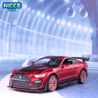 ร้อน NICCE 1:32ฟอร์ดมัสแตง GT500จำลองล้อแม็กหล่อรุ่นรถสปอร์ตเสียงและแสงรุ่นรถของเล่นเด็กของขวัญวันเกิด A193