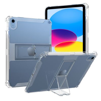 【DT】 hot  TPU Case for Apple iPad 10 9 Inch 2022 PC Stand Cover For iPad Pro 11 10.5 Air 5 4 3 10.9 10.2 10th 9th 8th 7th Gen 2022 2020