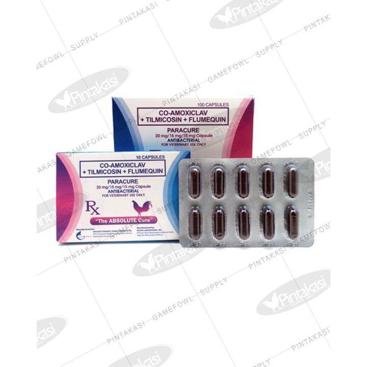 10 capsules Mad Science Paracure for Gamefowl Rooster Lazada PH