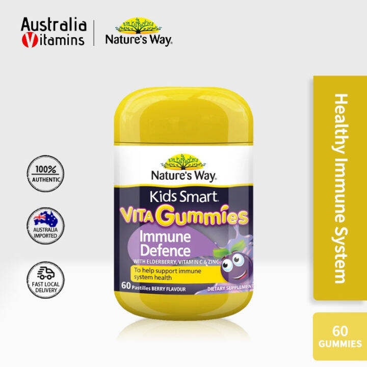 Nature's Way Kids Smart Vita Gummies Immune Defence 150 Gummies Exclusive Size main image 0