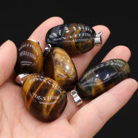 Natural Gem Tiger Eye Stone Pendant Handmade Crafts DIY Charm Necklace Jewelry Accessories Exquisite Gift Mak. making for Woman.TH