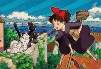 Ensky 300ชิ้นศิลปะคริสตัลจิ๊กซอว์ปริศนาสตูดิโอ Ghibli Kiki S Delivery บริการ300-AC046 26x38เซนติเมตรเรือโดยตรงจากญี่ปุ่น