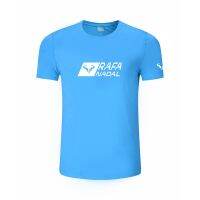 Pathfinder Sports Nadal Tennis Championship Quick-drying Short-sleeved Mens and Womens T-shirt Commemorative Uniform Custom Uniform