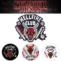 Pinhabit ขายร้อน Stranger Things Hellfire Club Enamel Pin Eddie Munson Badge Memorial Collection สำหรับ Fans