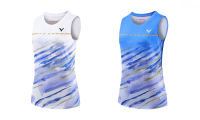 SELLING  Womens Sleeveless Badminton Sports Shirt Competition Training Breathable Quick Dry Jersey 2357B