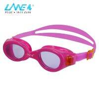 LANE4 Kids Swimming Goggles  Anti-Fog  UV Protection  No leaking  Ages 6~12 #A337 Pink Color Goggles