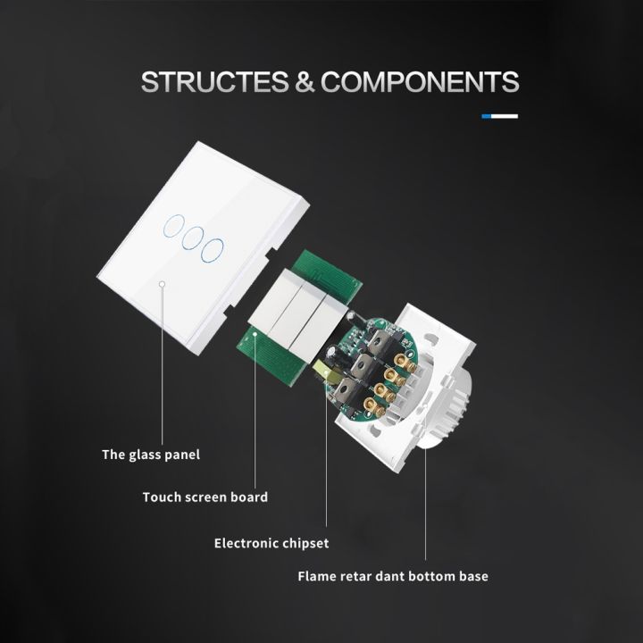 ubaro-lampu-panel-dinding-kaca-tempered-tombol-listrik-sensor-indikator-led-saklar-sentuh-kristal-standar-eu-uk-1-2-3gang-220v
