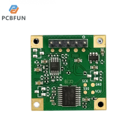 pcbfun LD1115H เซ็นเซอร์ตรวจจับการปรากฎตัวของร่างกาย24G โมดูลเรดาร์อุปนัยมือถือ TTL การสื่อสารแบบอนุกรม3.6-5V