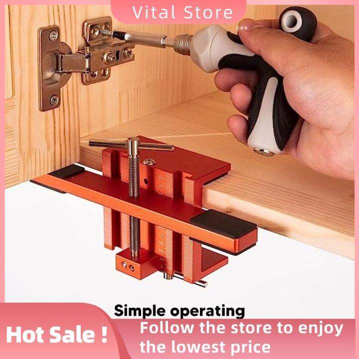 VITAL STORE Aluminum Alloy Door Mounting Jig Tool Heavy Duty