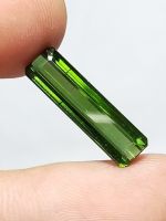 พลอย ทัวร์มาลีน ดิบ แท้ ธรรมชาติ ( Natural Green Chrome Tourmaline ) หนัก 4.36 กะรัต