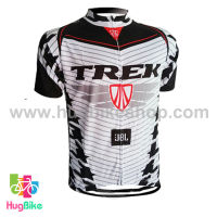 เสื้อจักรยานแขนสั้นทีม Trek 14 (04) สีดำขาว