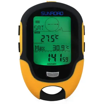 Mini Multifunctional Men#39;s Barometer Altimeter, Compass Lcd