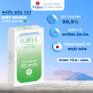 Chai rửa tay giảm khuẩn dưỡng da Fujiful hương bạc hà FUJIWA- chai 45ml