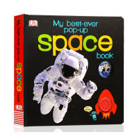 DK my space stereo phonation Book English original picture book my best ever pop up space Book Childrens English Enlightenment cognition interesting stereo phonation paperboard book space astronaut knowledge popular science