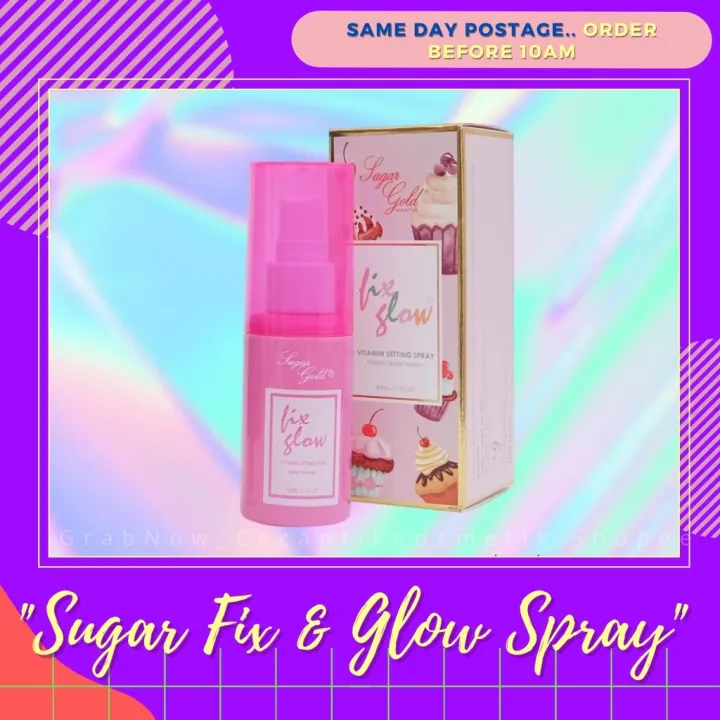 Finishing spray ⚠️ [REMOVE QRCODE] 📌CONFIRM 💯 ORIGINAL 🔵 SUGAR GOLD FIX