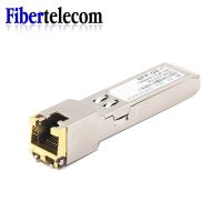 Gratis Ongkir SFP สวิตช์ RJ45พอร์ตโมดูล Ethernet Gbic 10/100/1000M ขั้วต่อทองแดง RJ45