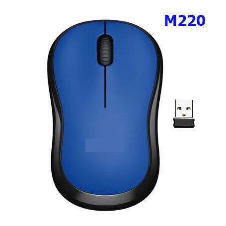 logitech-m220-silent-wireless-mouse-charcoal-1000-dpi-เมาส์