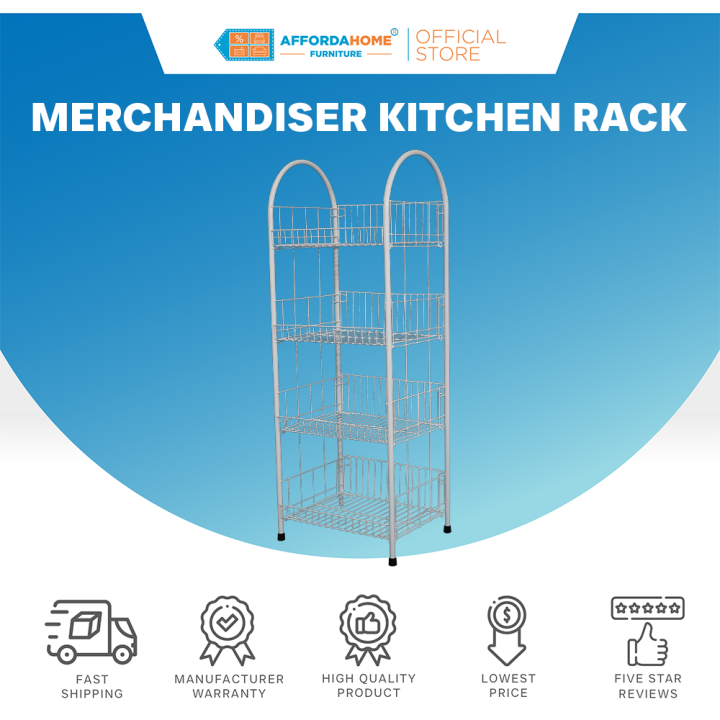 MERCHANDISER KITCHEN RACK - Affordahome Furniture | Lazada PH