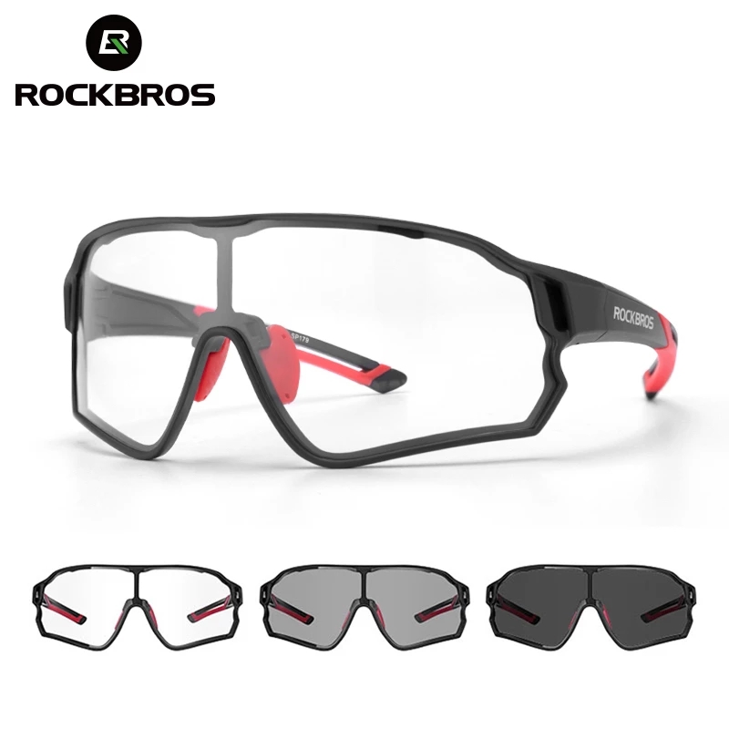 Sunglasses UV400 Protection Anti Glare Lightweight Photochromic Cycling Eyewear 